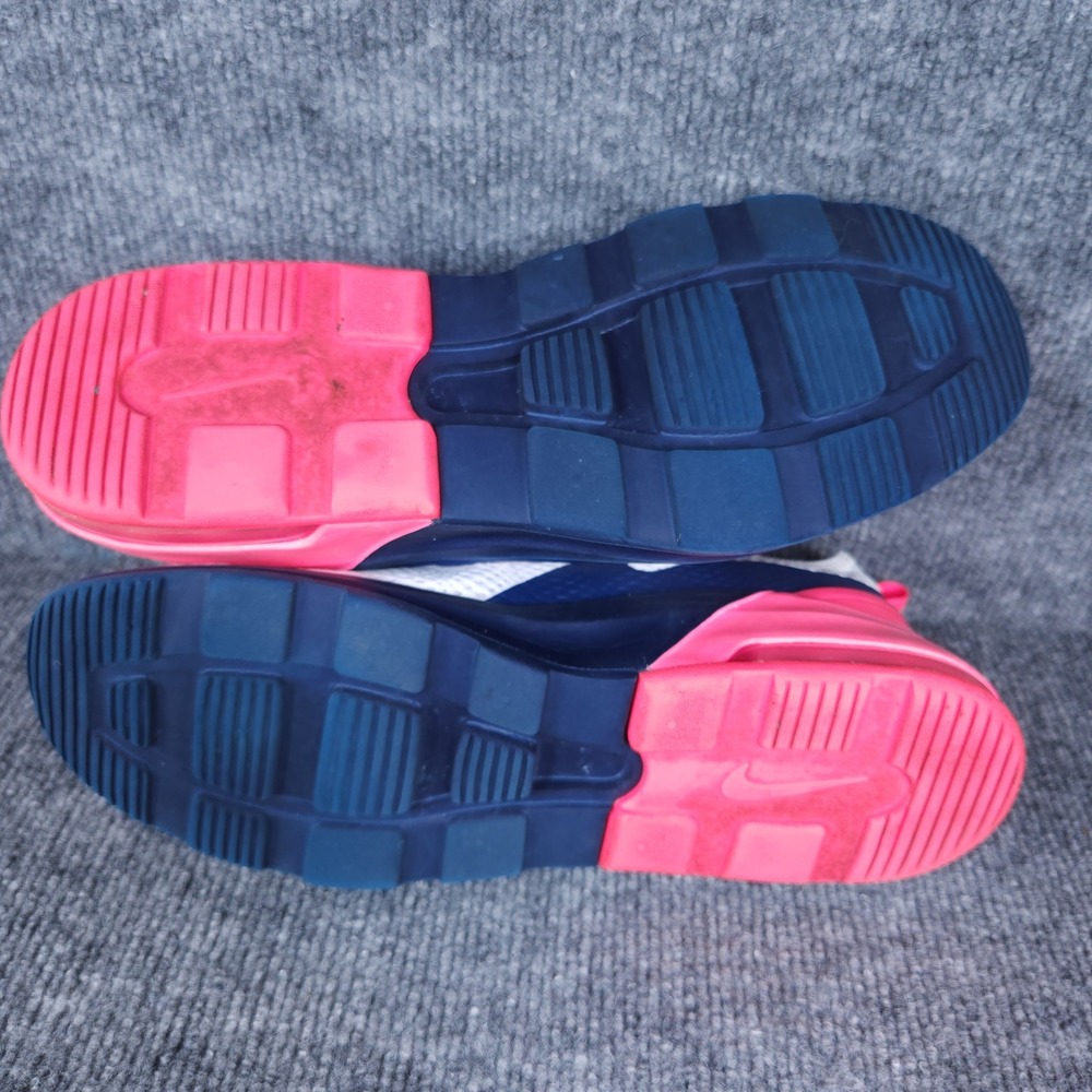 Nike Air Max Shoes Motion 2 Womens White Pink Navy Size 9 - Picture 7 of 12